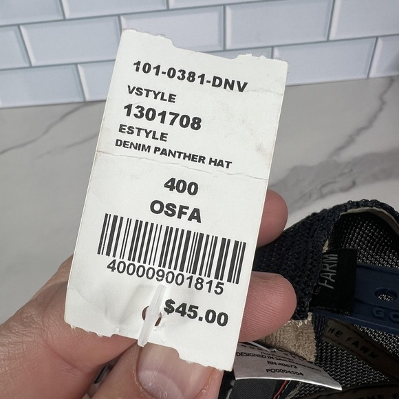 Goorin Bros Panther Hat Cap Snap Back Mesh Trucker Patch One Size Mens - Picture 9 of 13